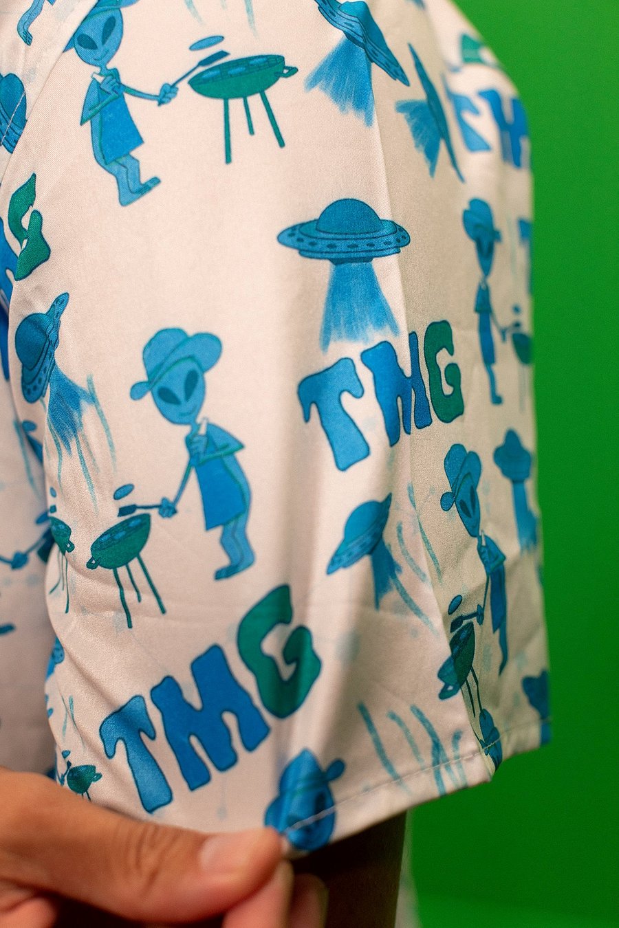 TMG Hawaiian White Shirt product image (2)