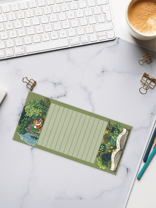Fantasy Forest Fox Cake - Note Pad product image (3)