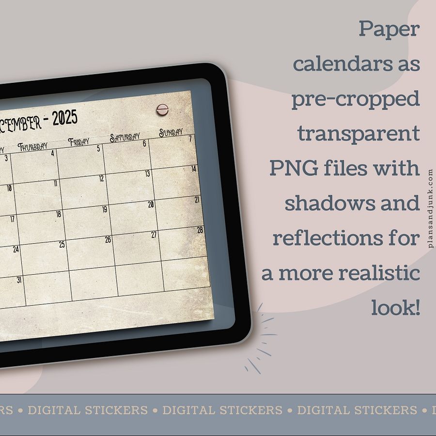 2024 & 2025 Digital Calendars product image (3)