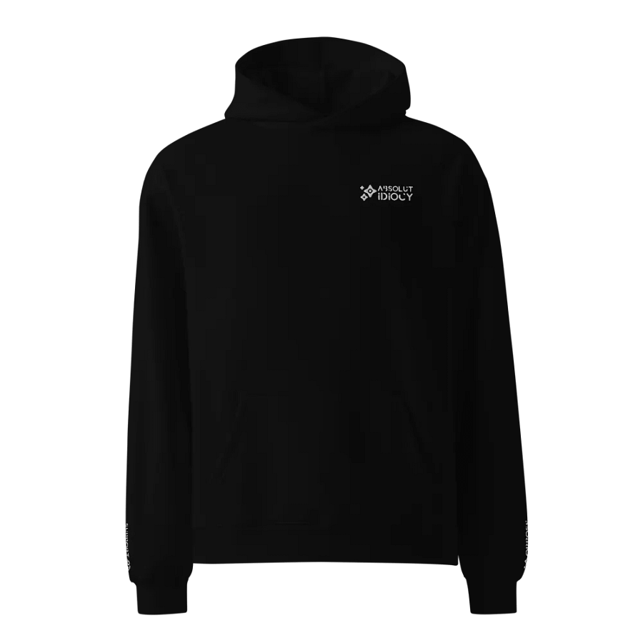 Absolut Idiocy Unisex Premium Oversized Hoodie - F✨ck Generative AI (Logotype) product image (1)