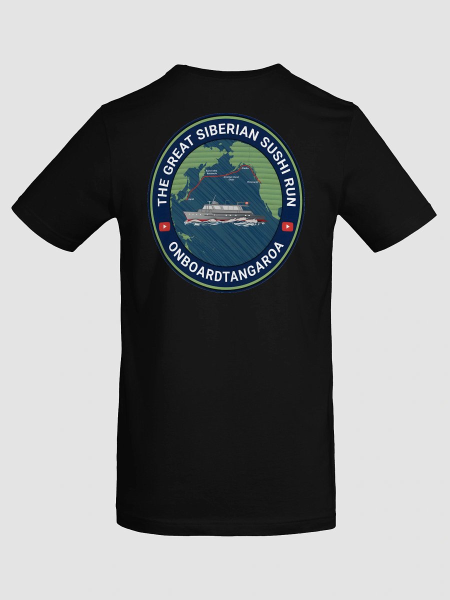 The Great Siberian Sushi Run Women’s T-Shirt (Dark Colours and Route Logo) product image (79)