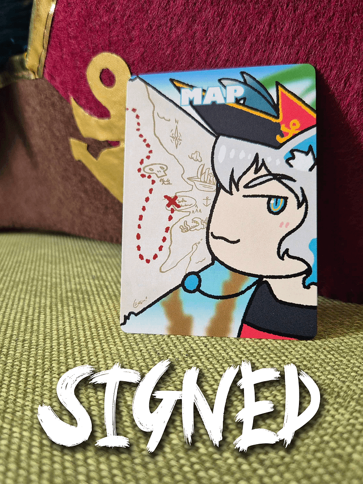 Signed Map Token | Pirate Dandyfloss MTG Series product image (1)