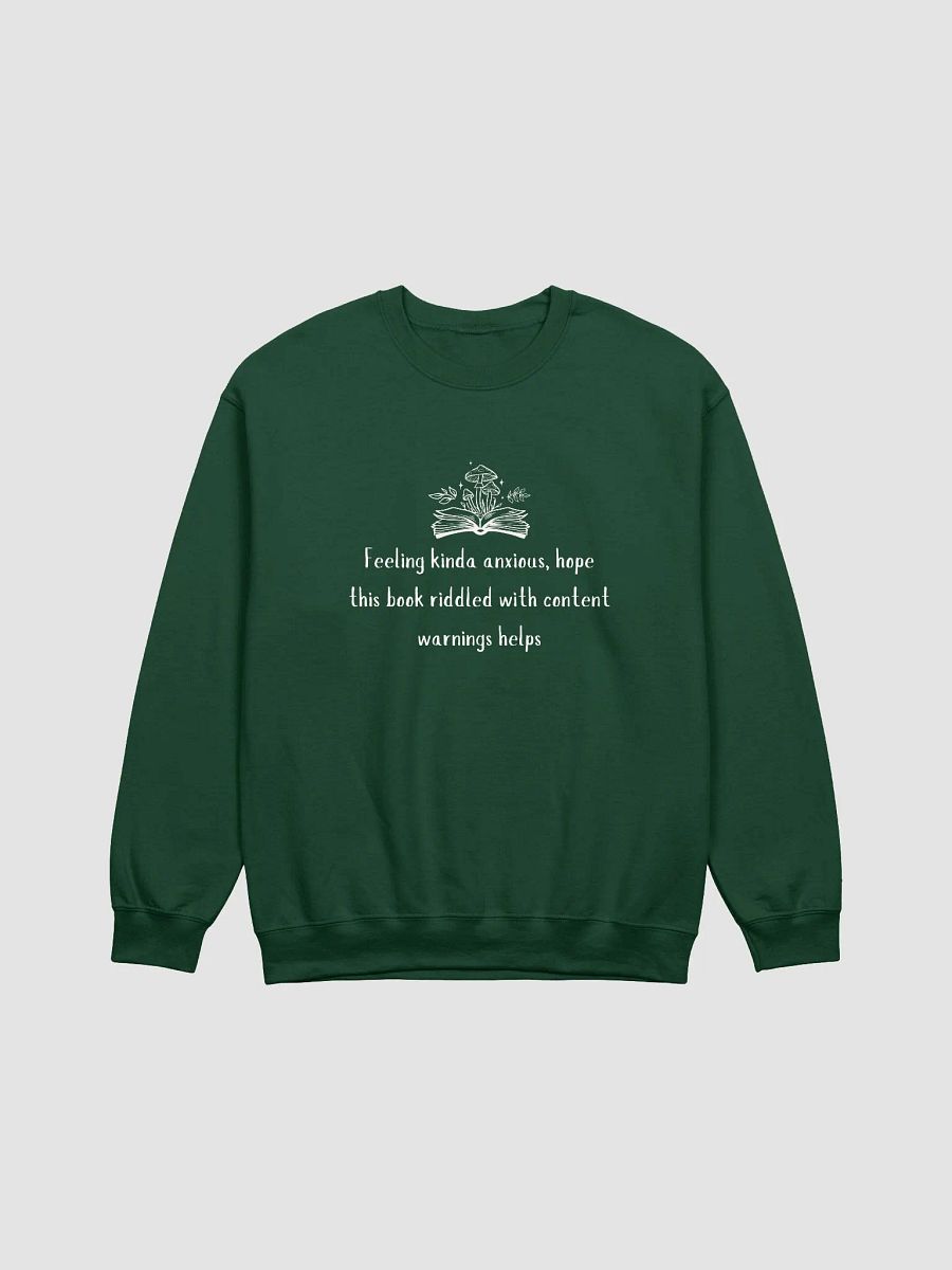 Mushroom Bookish Classic Crewneck Sweatshirt product image (6)