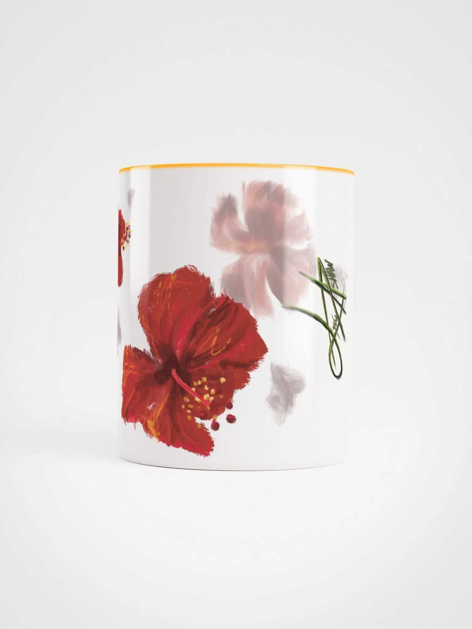 Glossy Mug con Flores product image (41)