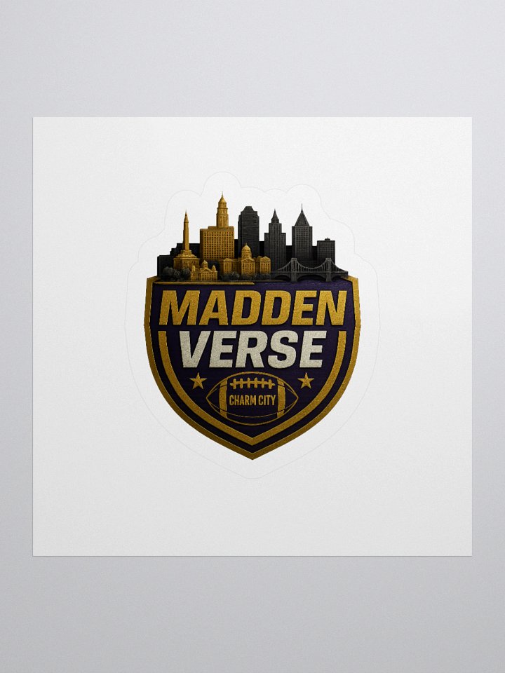 CHARM CITY FOOTBALL MADDEN VERSE STICKER product image (1)
