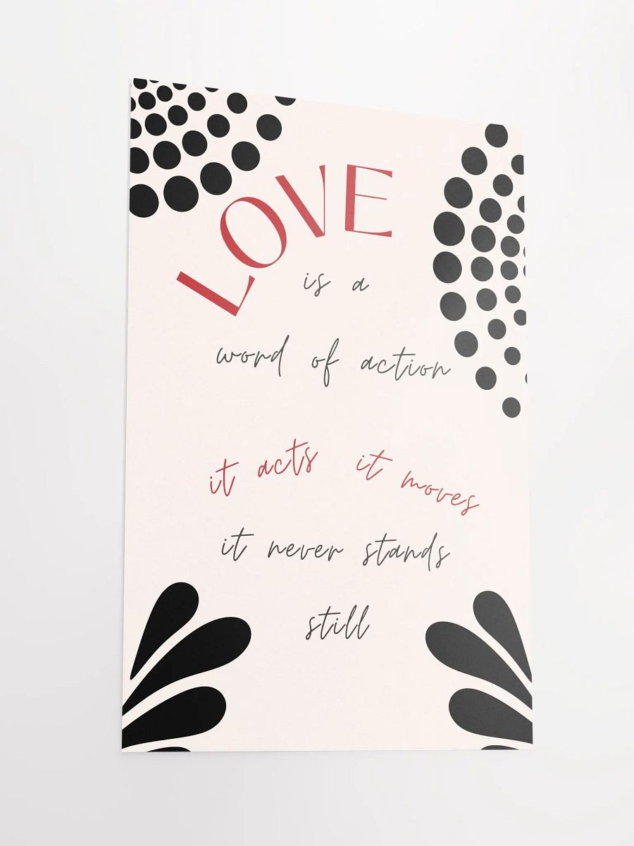 Action of Love Poster product image (2)