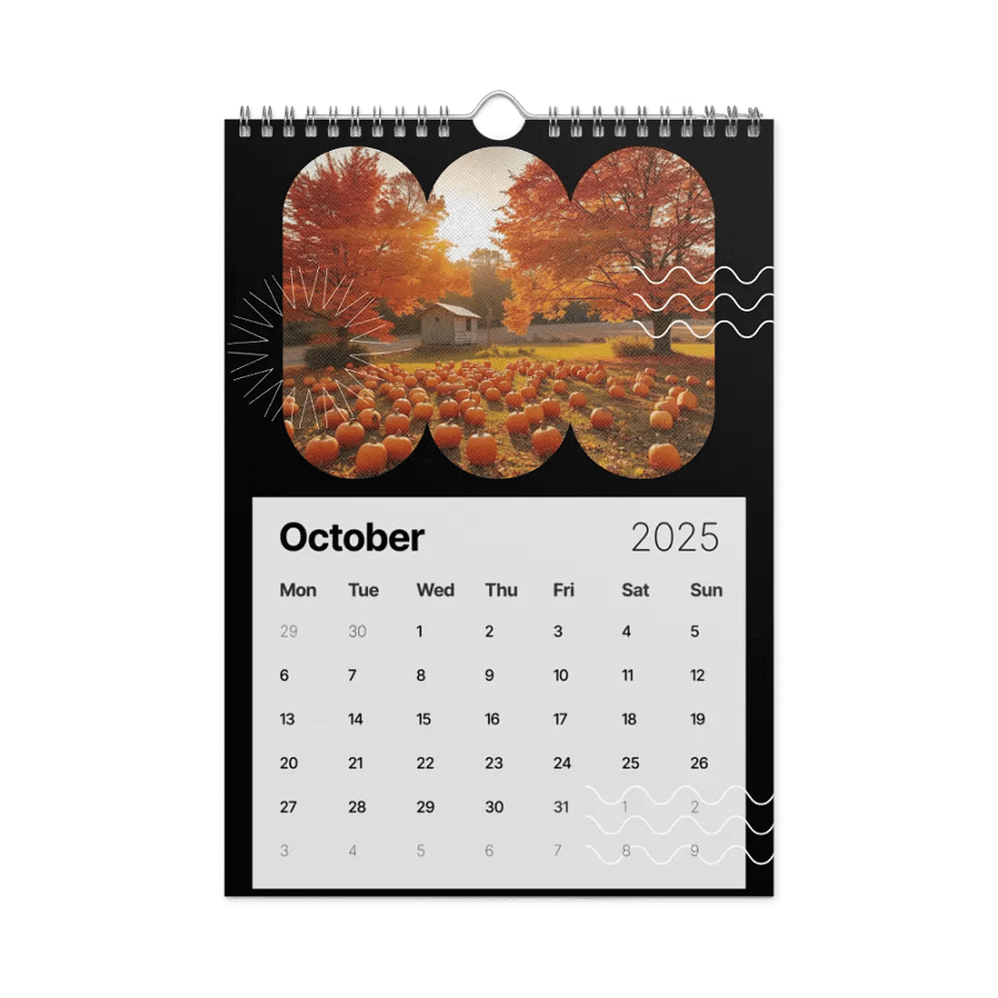 SEASONAL NATURE WALL CALENDAR 2025 product image (12)