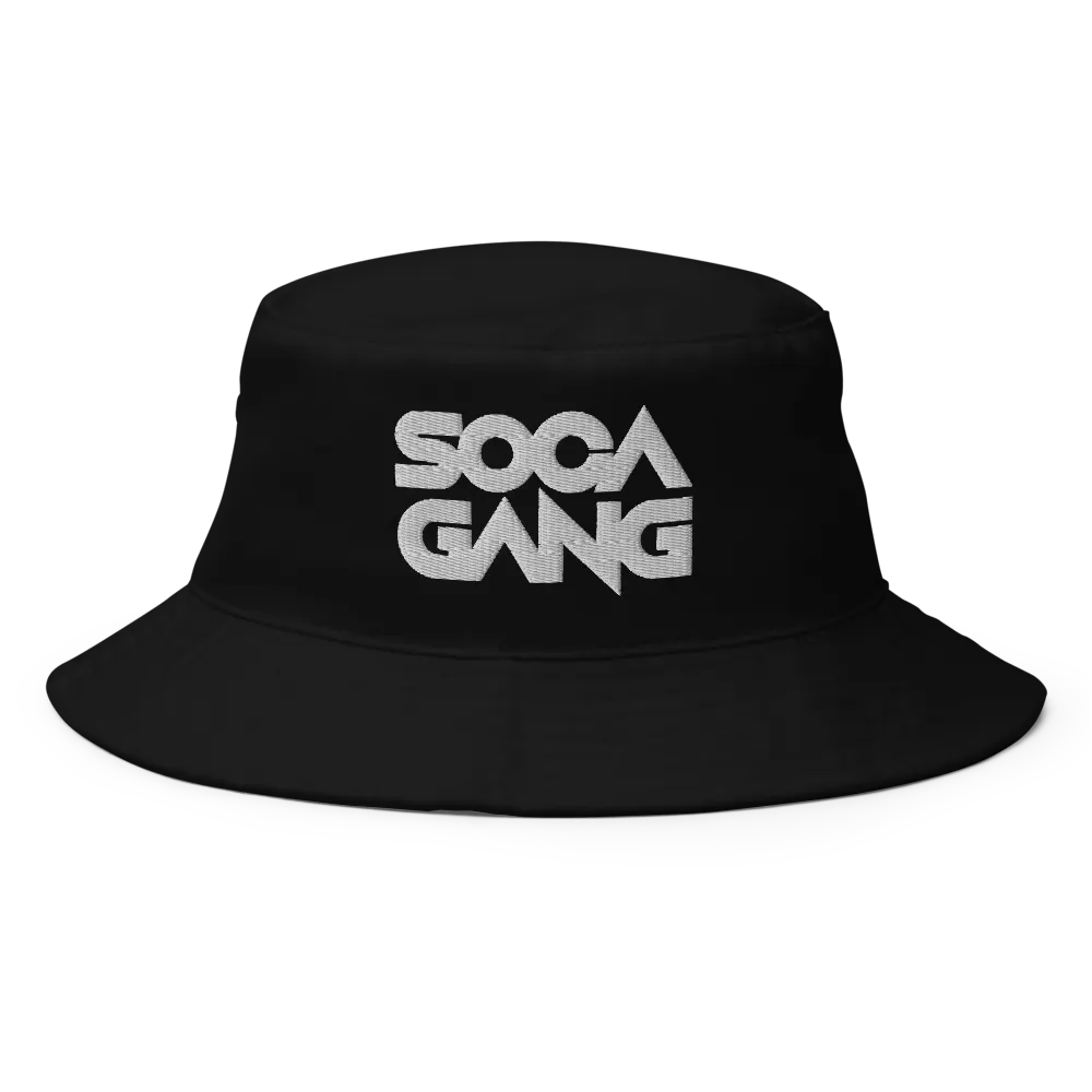 White Logo Bucket Hat (Embroidered) product image (1)