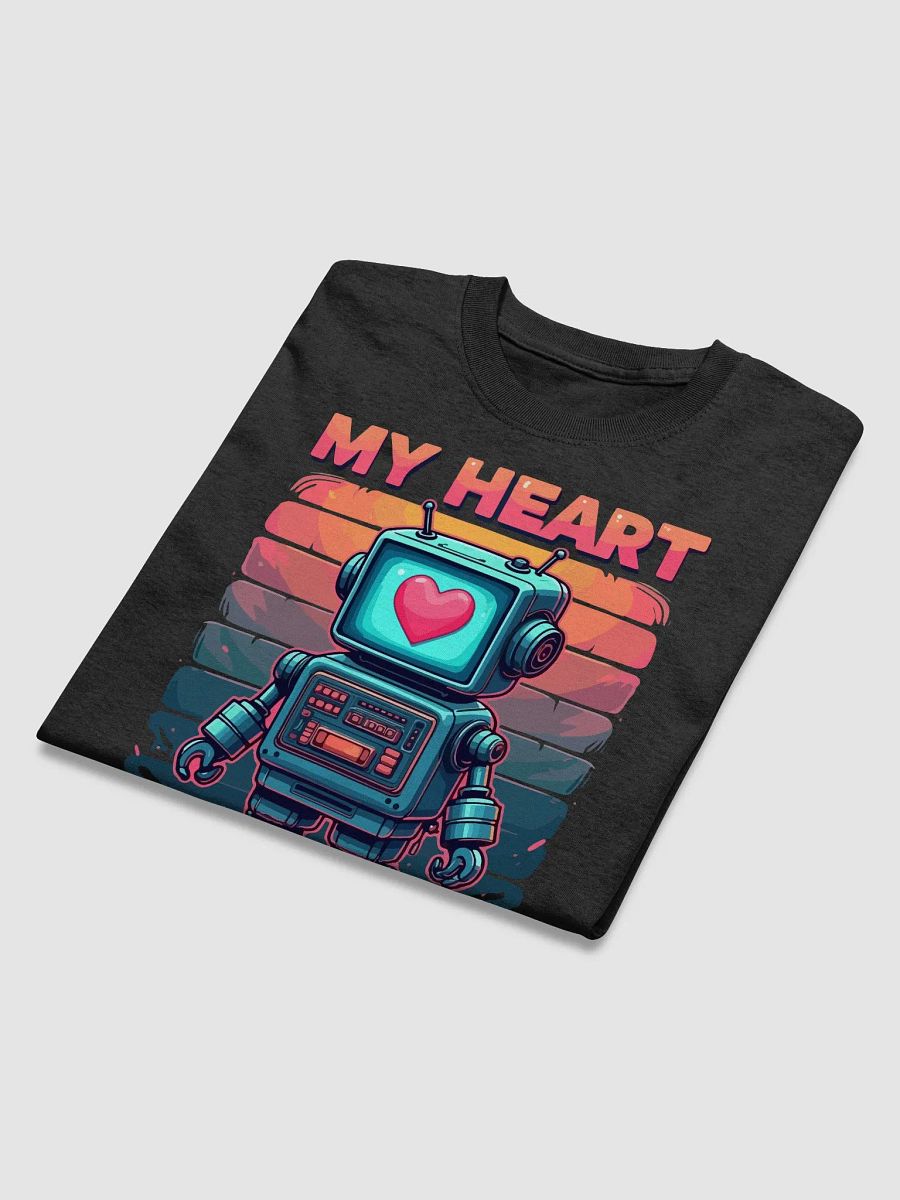 My Heart for You Robot T-Shirt product image (3)