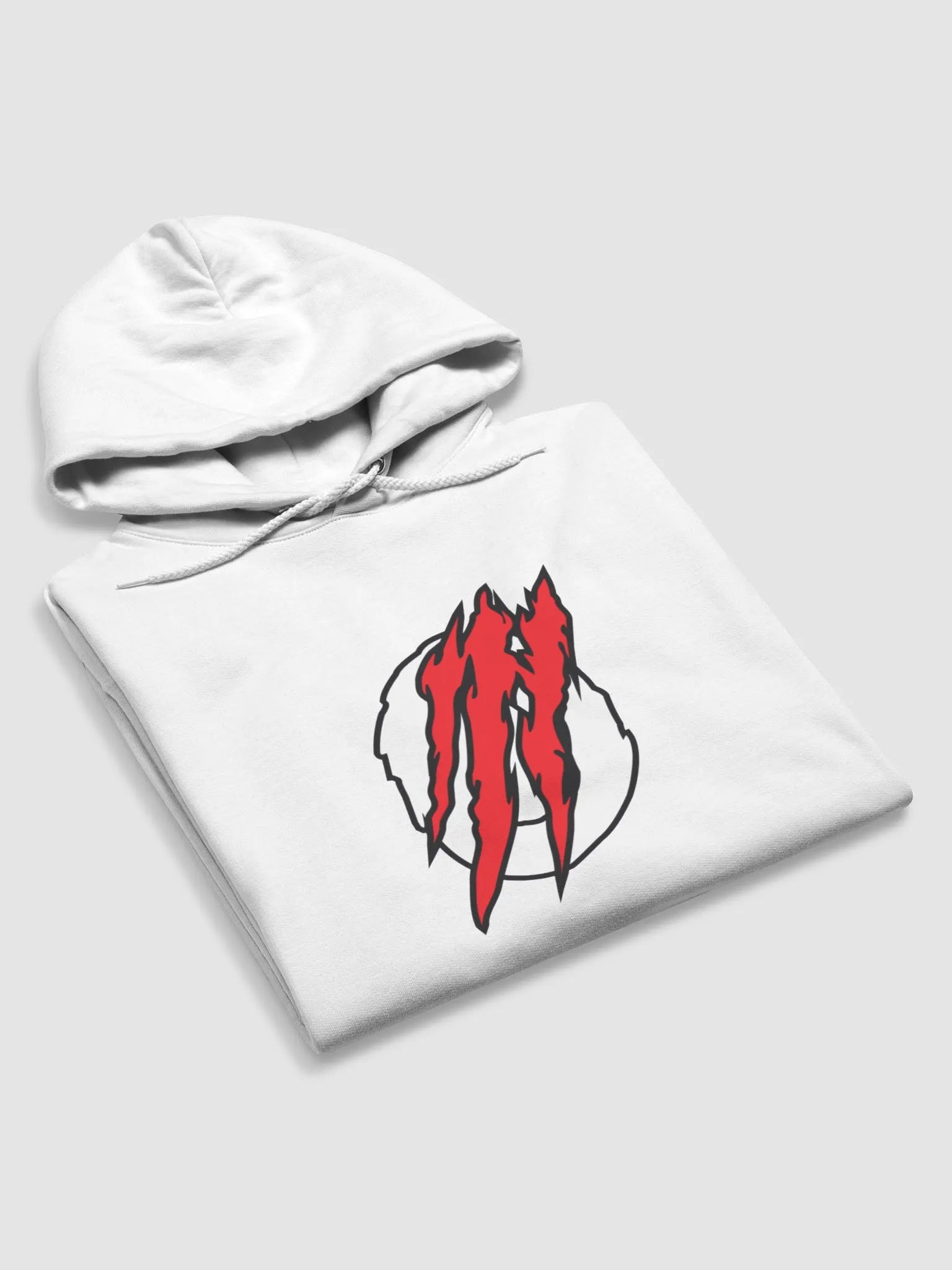 Zer0 Logo Red/White Hoodie product image (5)