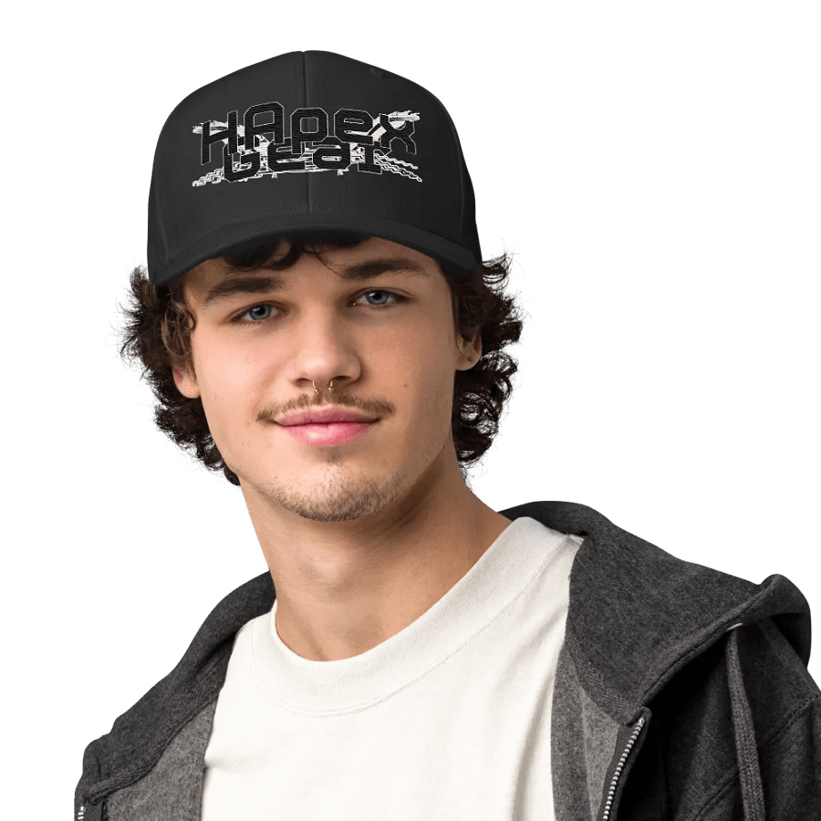 Performance Cap - Embroidered - Black HApex Gear Black Logo product image (8)
