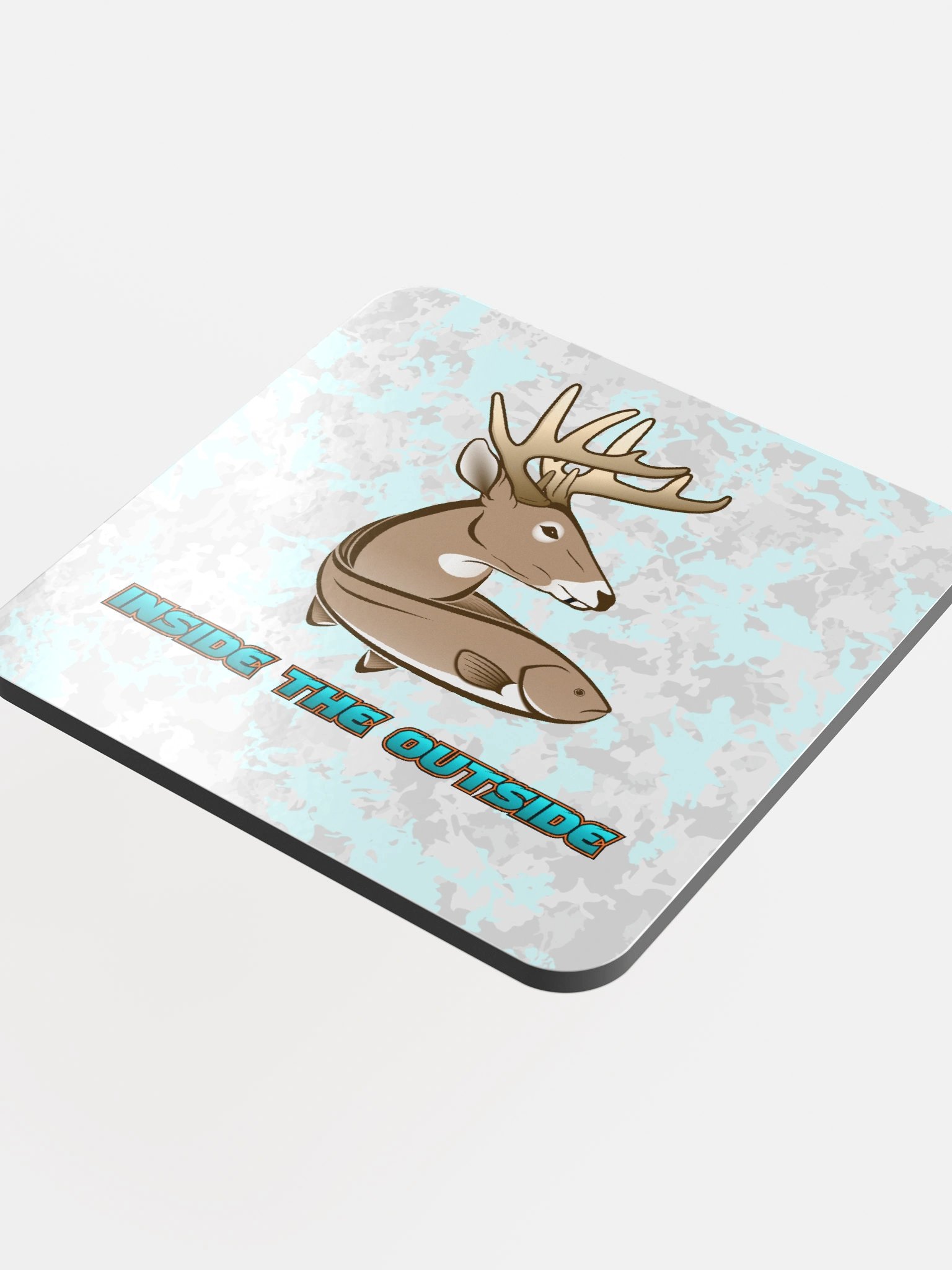 Coaster - Teal Camo W/ Natural product image (4)