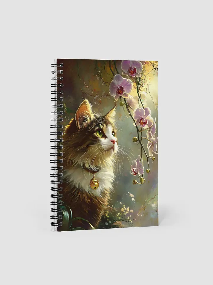 Orchid Whiskers Spiral Notebook product image (1)