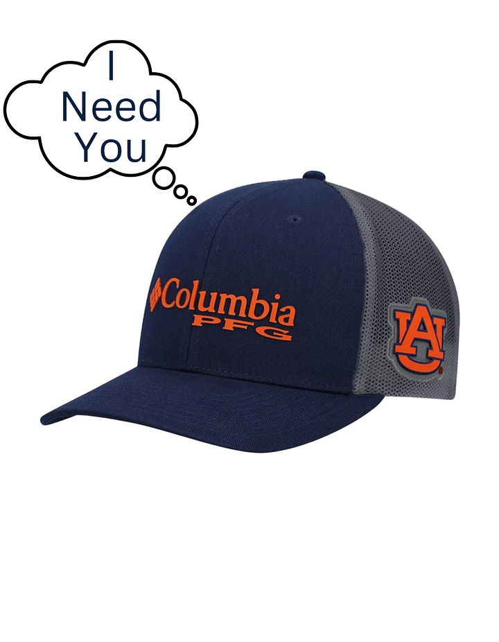 Auburn Tigers Columbia PFG Snapback Adjustable Hat - Navy product image (1)