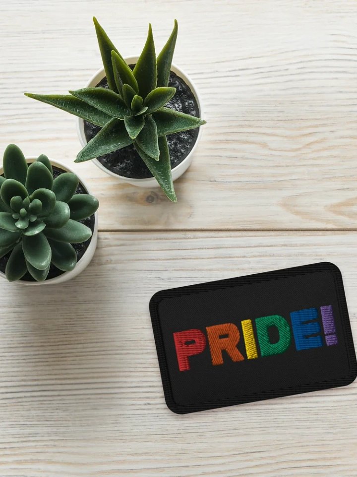 Rainbow Pride Embroidered Patch product image (2)