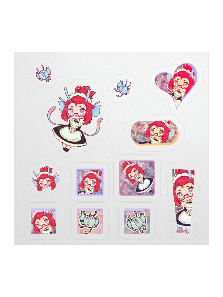 SpaceMaid- kiss-cut stickers product image (1)
