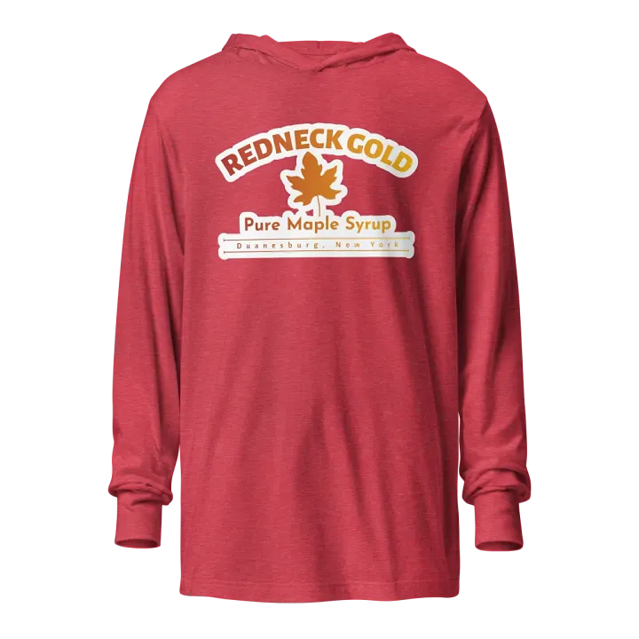 Redneck Gold Long Sleeve Hooded T-Shirt product image (1)