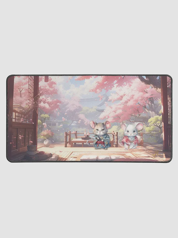 Sakura Snowstorm Desk Mat | Large 15.5