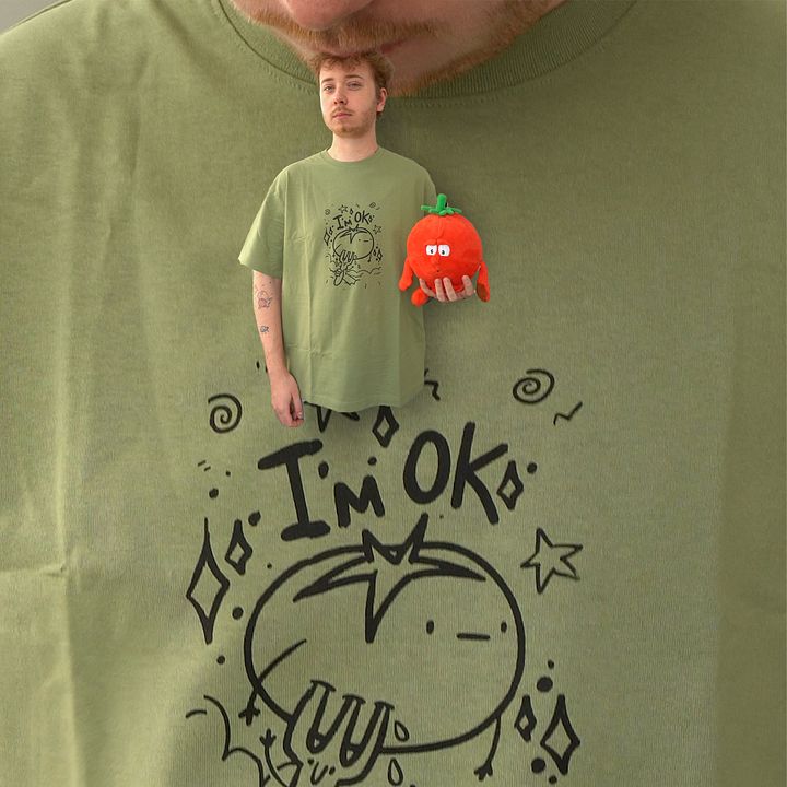 I'M OK T-Shirt Green product image (1)