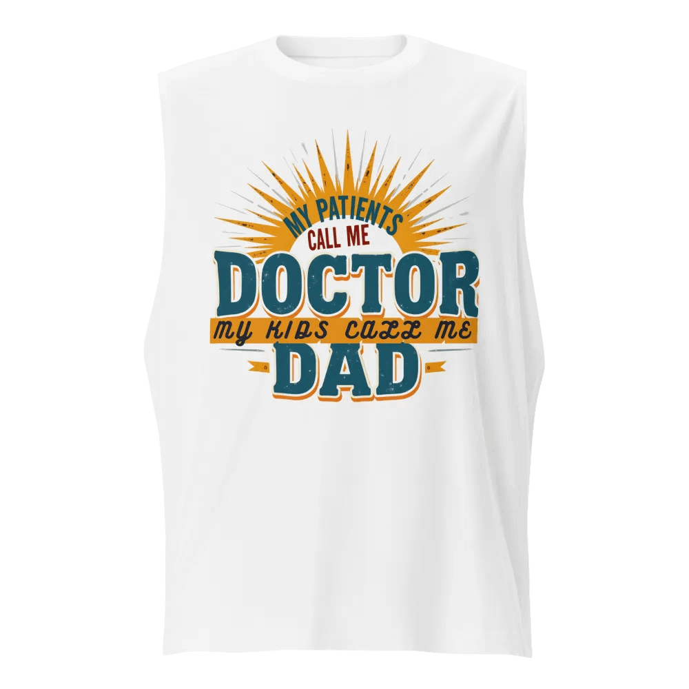 Doctor Dad Sunburst Muscle Tank product image (5)