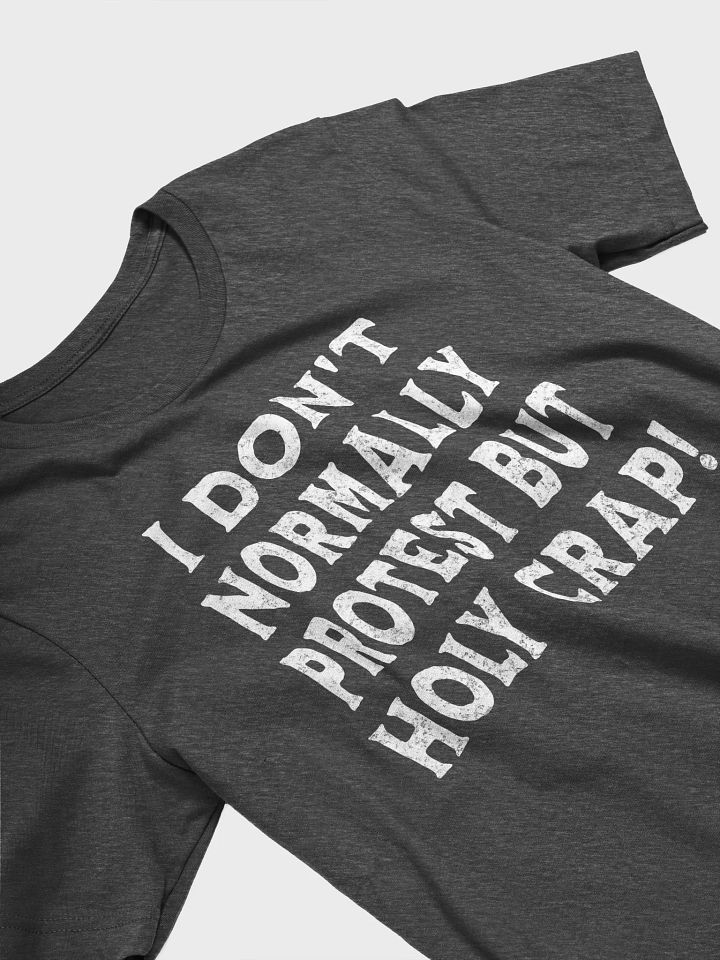I Don't Normally Protest Tee product image (14)