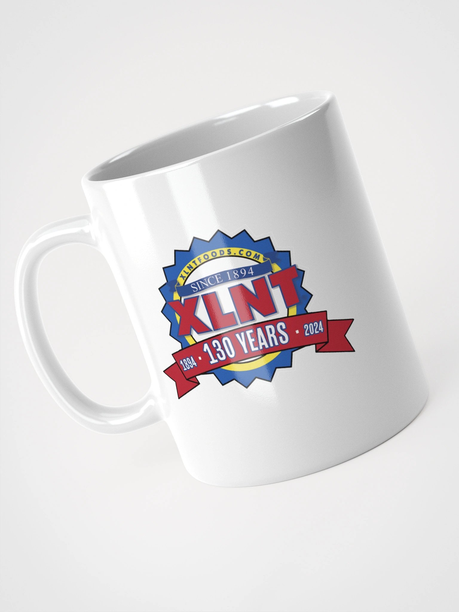 XLNT Foods 130th Anniversary Logo Mug product image (1)
