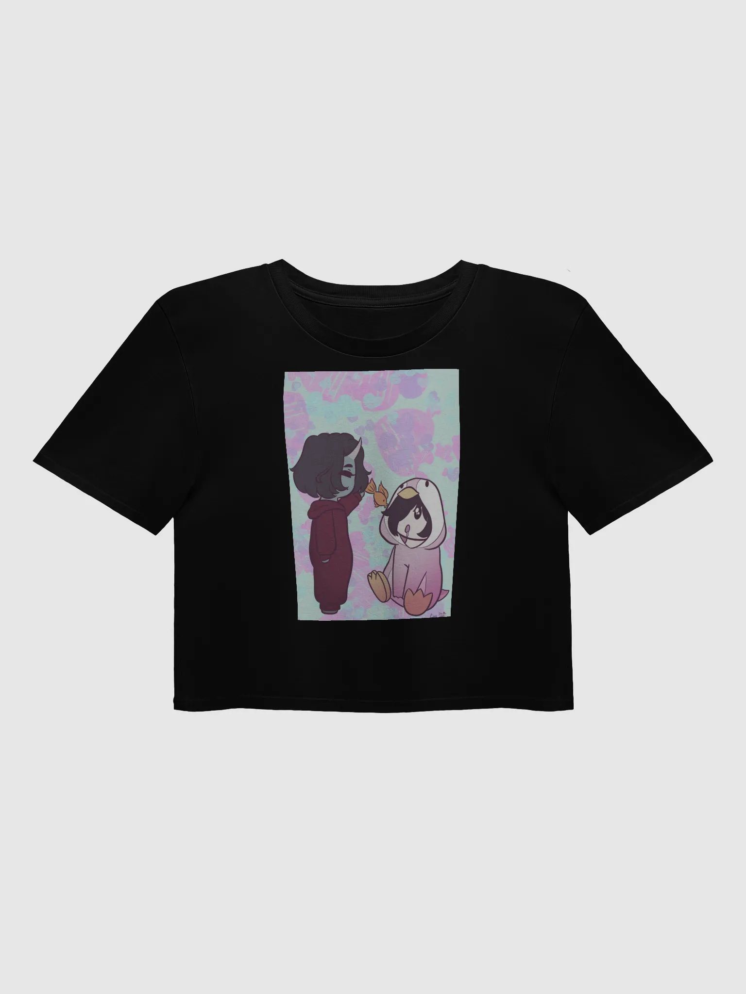 Feeding Pengu Crop Top product image (1)