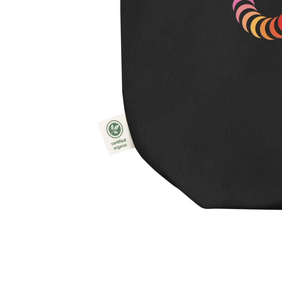 Cure Cancer | Logo Eco-Friendly Tote - Black product image (3)