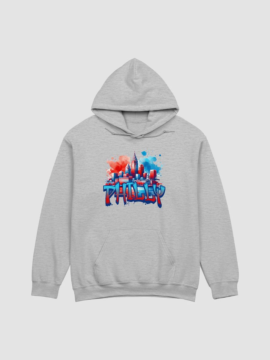 PHILLY CITYSCAPE HOODIE - RED/BLUE product image (33)