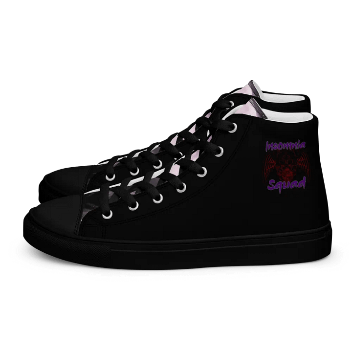 Women's Black Insomnia Squad Canvas Hi-Tops product image (2)