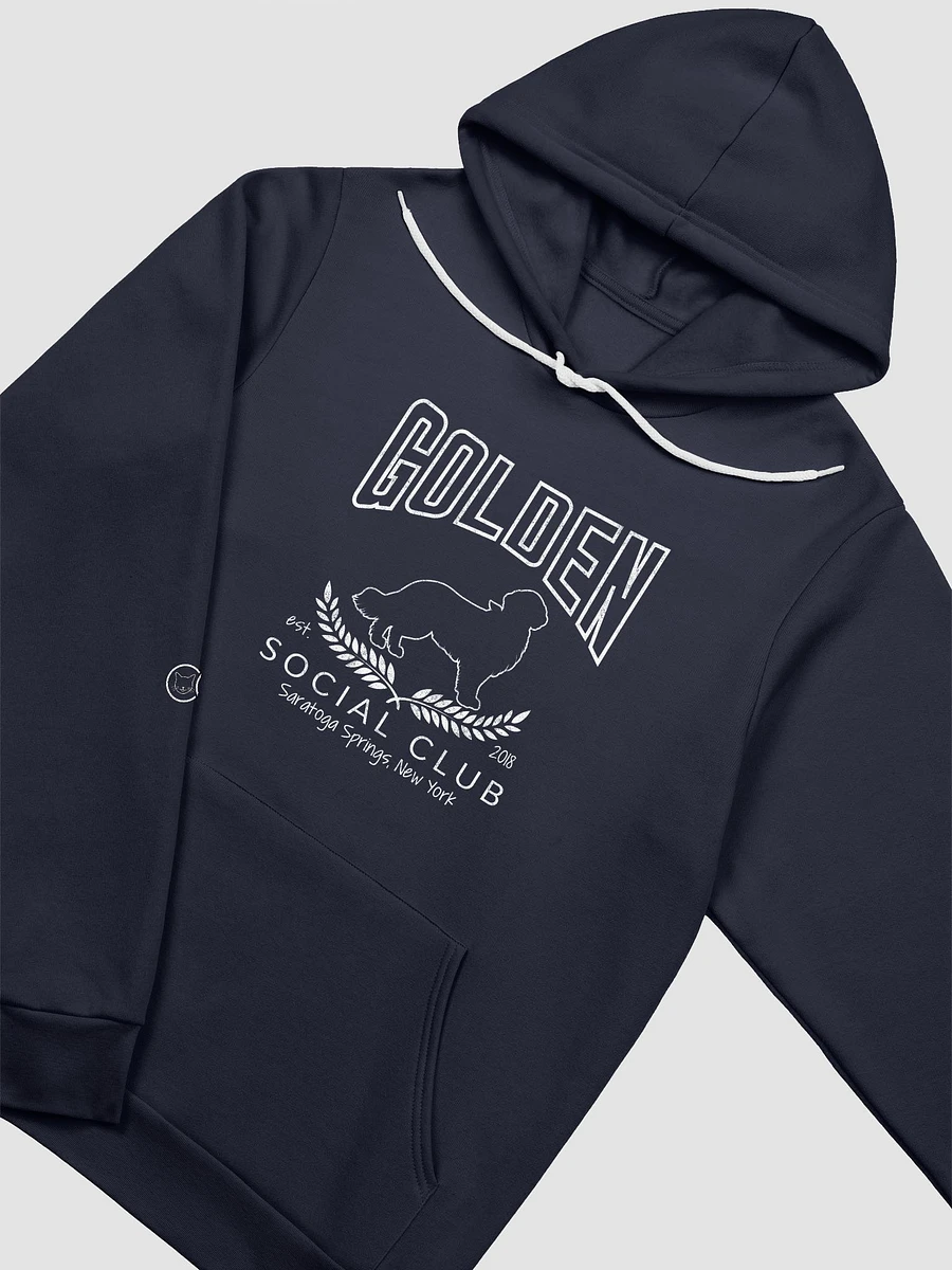 Golden Social Club Bella & Canvas Hoodie product image (8)