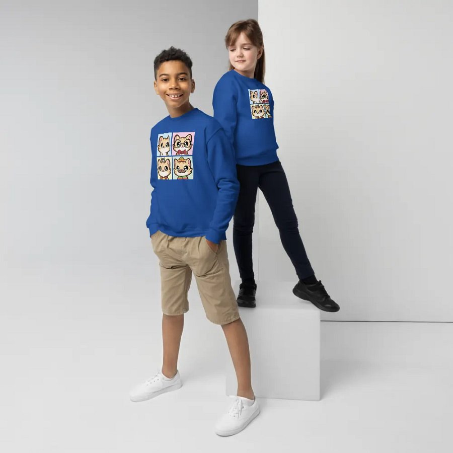 Toti Badges Youth Sweatshirt product image (5)