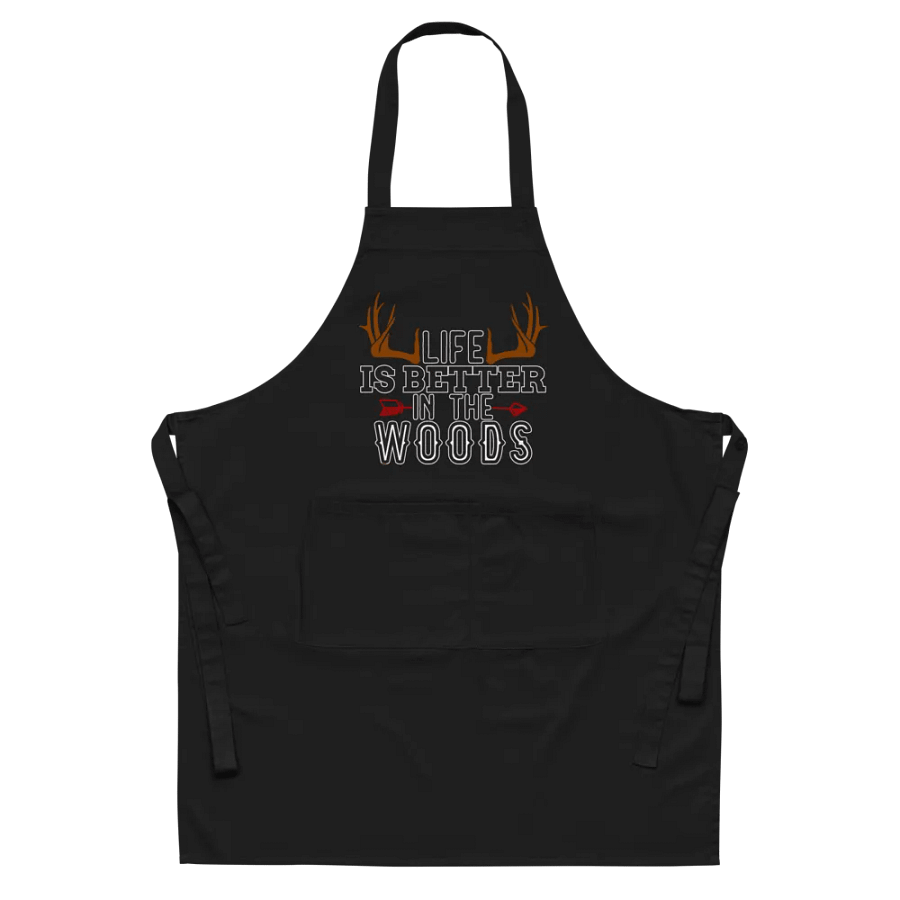 Life is Better in the Woods Organic Apron product image (10)