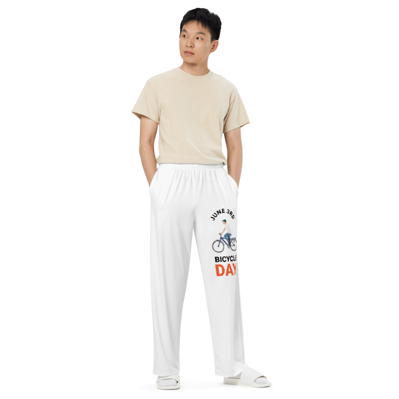 'June 3rd Bicycle Day' Unisex Lounge Pants product image (2)
