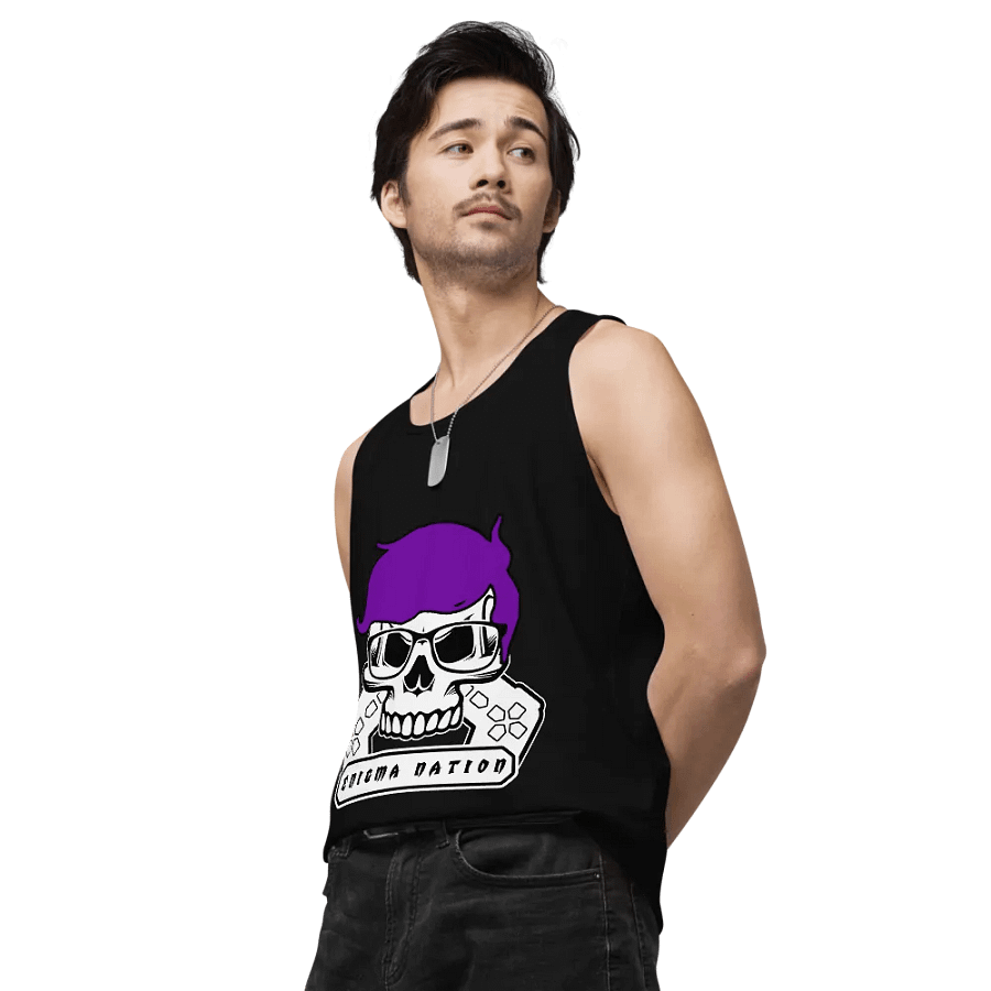 Enigma Nation Cotton Heritage Men's Premium Tank Top (PRINTED) product image (18)