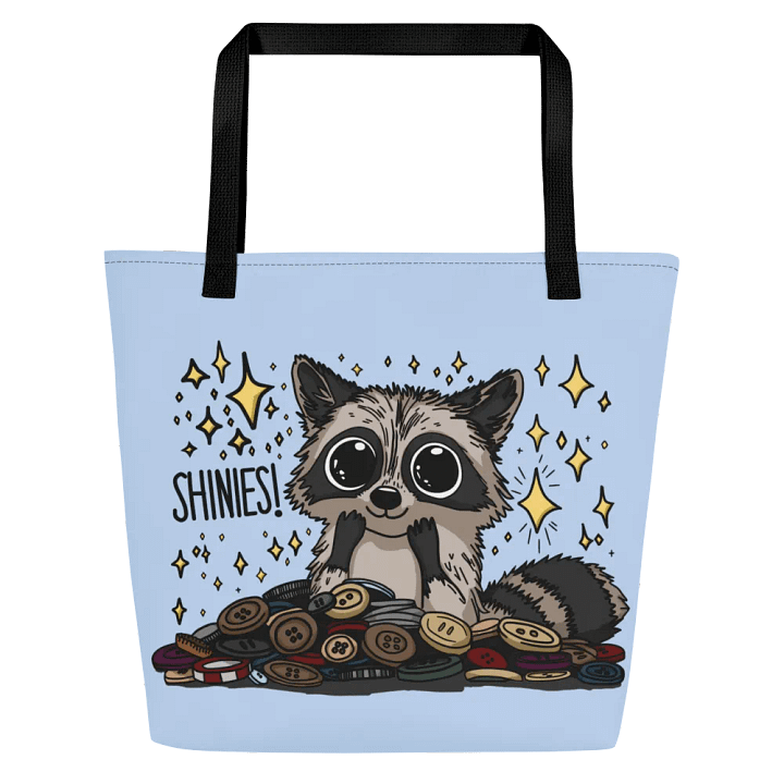 Trash Panda's Treasure Tote Bag product image (1)
