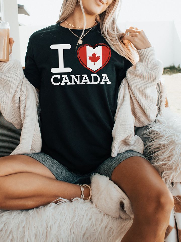 I Love Canada I Heart Canada T Shirt product image (1)