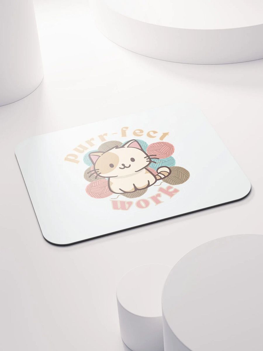 Purr-fect Workspace Mouse Pad product image (4)