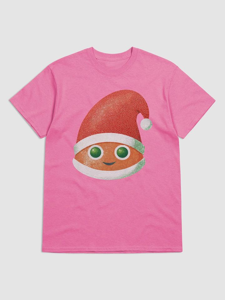 Santa Hat Orange Cartoon T-Shirt product image (1)