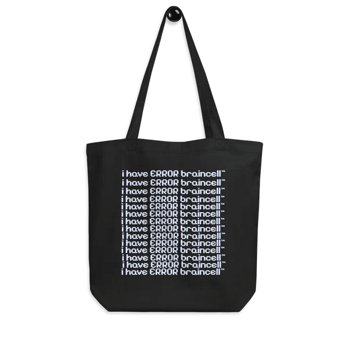 error braincell tote - black product image (2)