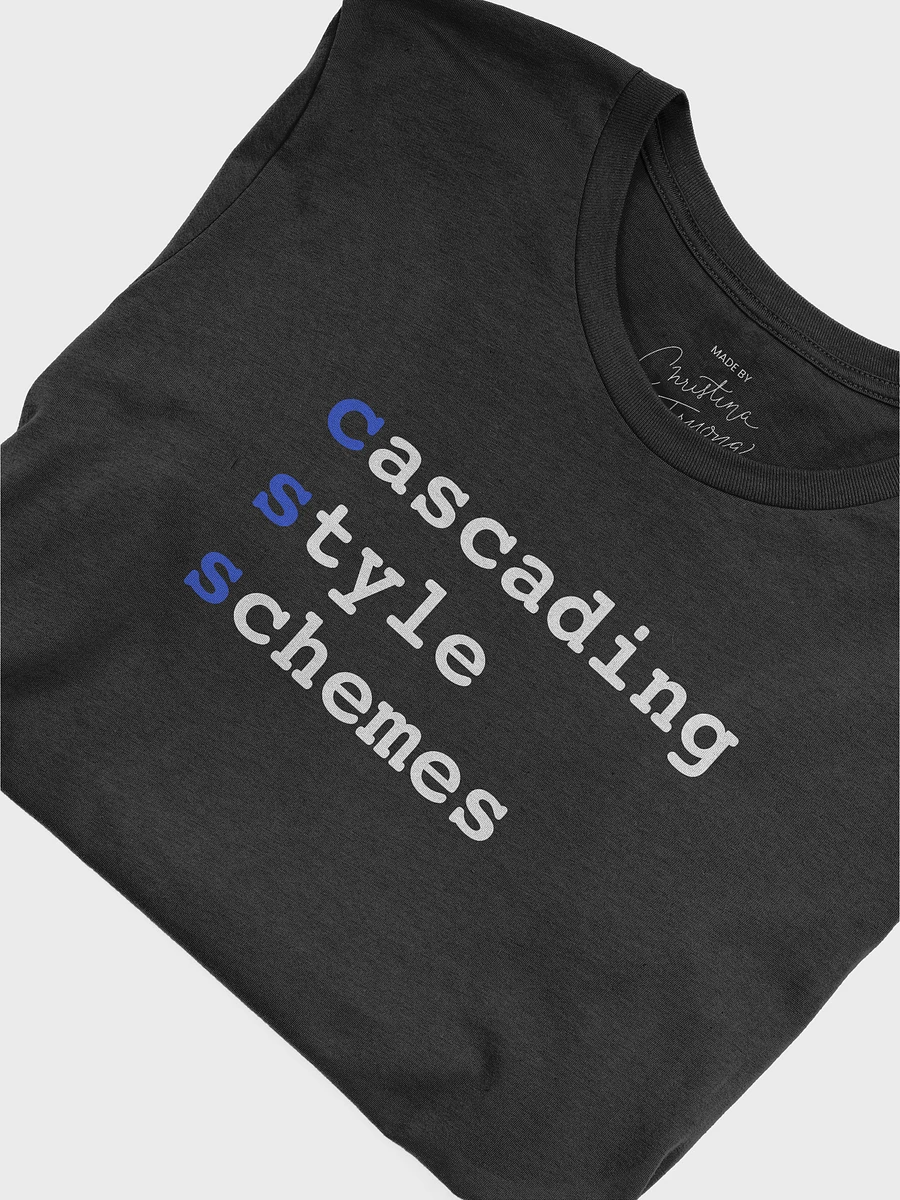 CSS Cascading Style Schemes T-shirt product image (3)