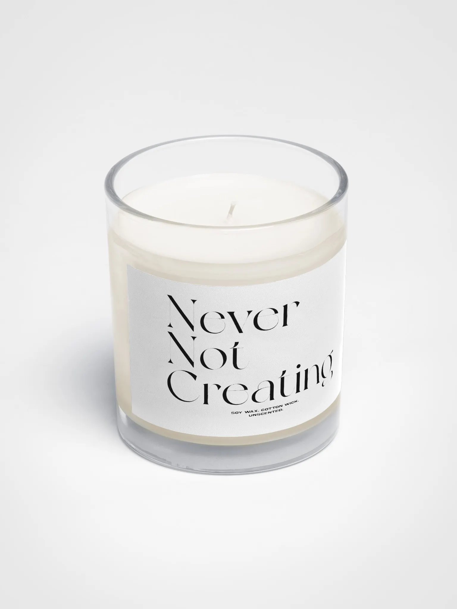 Never Not Creating Soy Wax Candle product image (2)