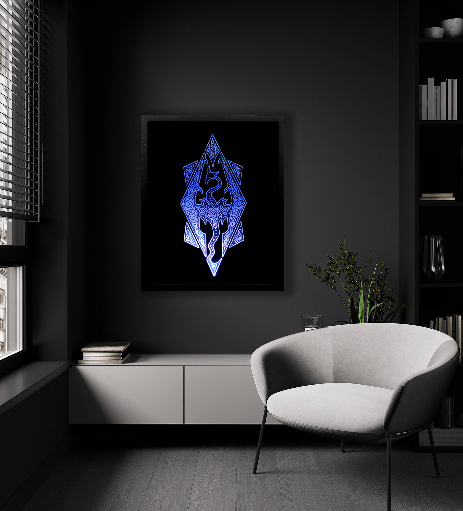 Skyrim - Dovah-Kiin (Dragonborn) Emblem [13x16] product image (7)