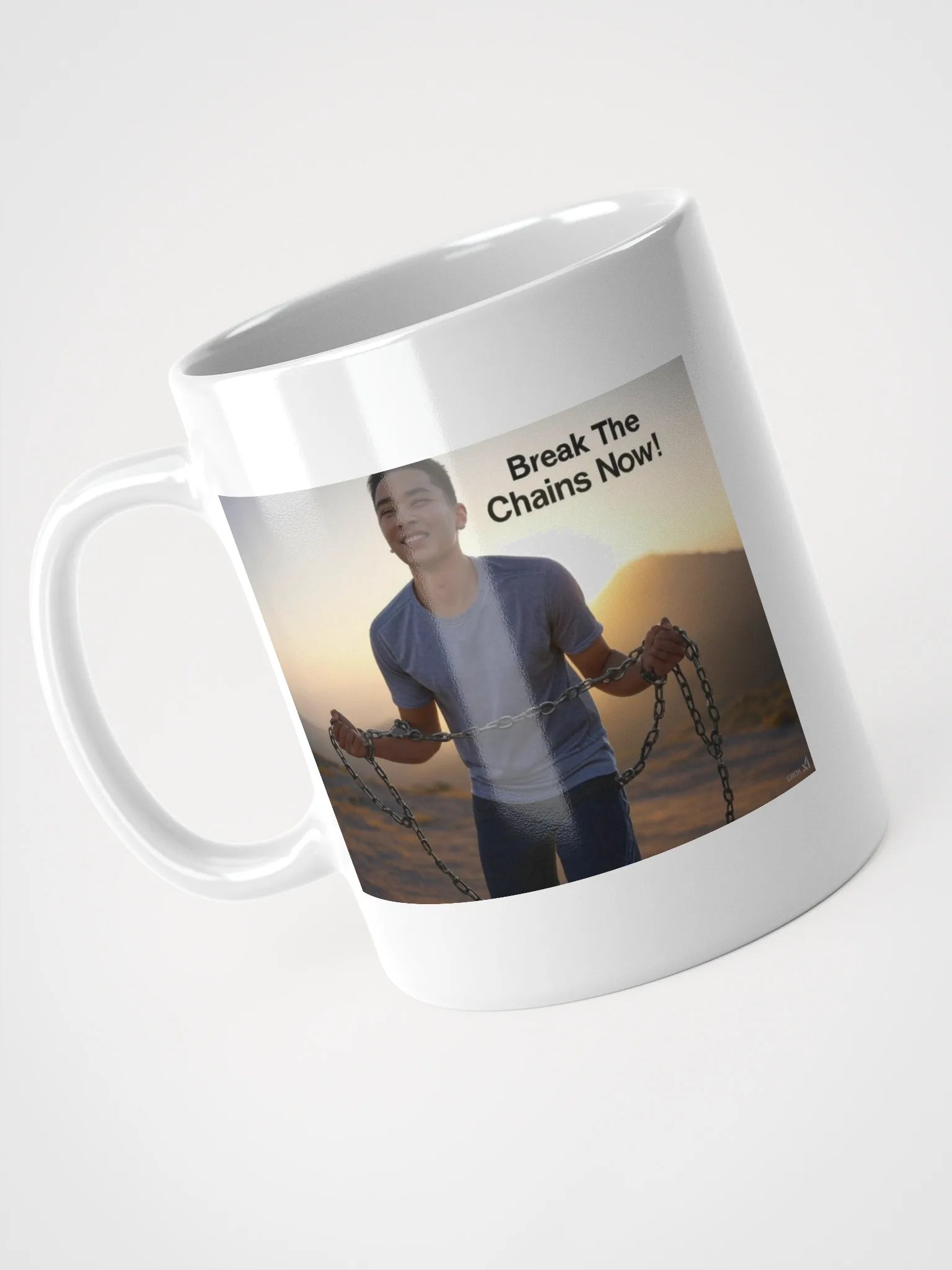 Break The Chains Now! Inspirational Mug product image (1)