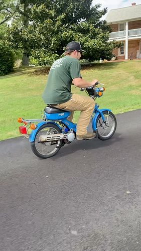 HOG Crankin Season Is Over 😕 HOG Buildin Season Is NOW #rustomod #moped #minibike #dirtbike #crankinhogs