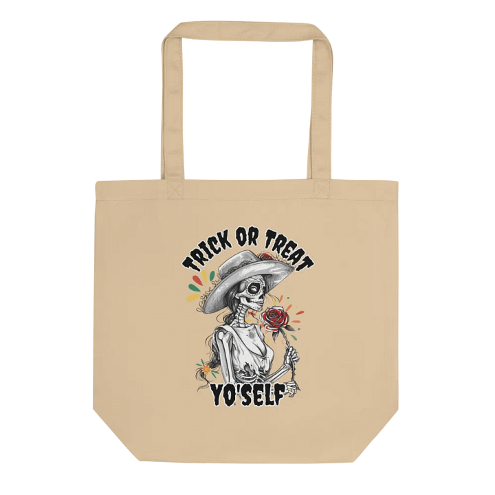 Trick or Treat Yo'Self Canvas Cotton Bag product image (2)