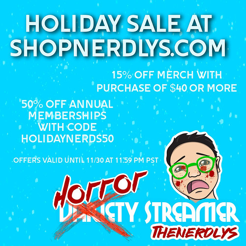 from now until the End of November, you can get 15% off of merch on our site with purchases over $40 (excluding shipping)! Th...