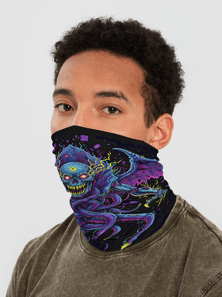 Neonspindle Wraith Neck Gaiter - Black product image (2)