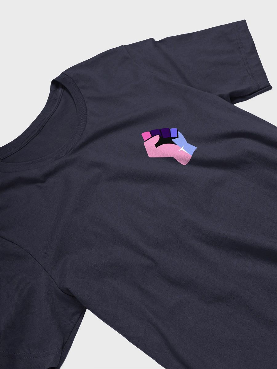 raised omnisexual fist t-shirt product image (3)