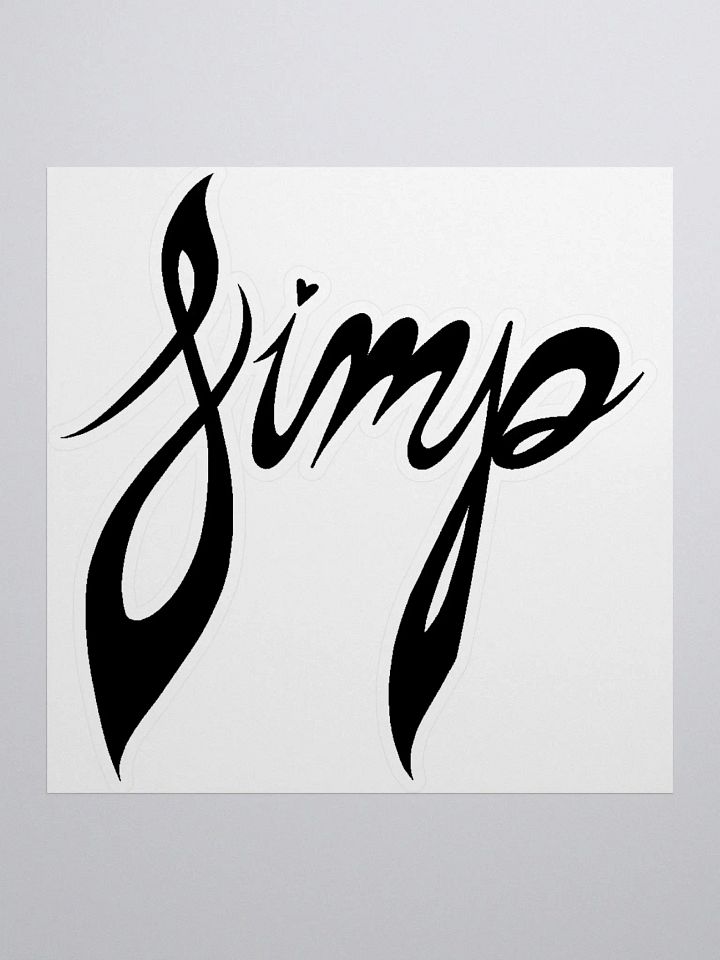 Simp Sticker product image (1)